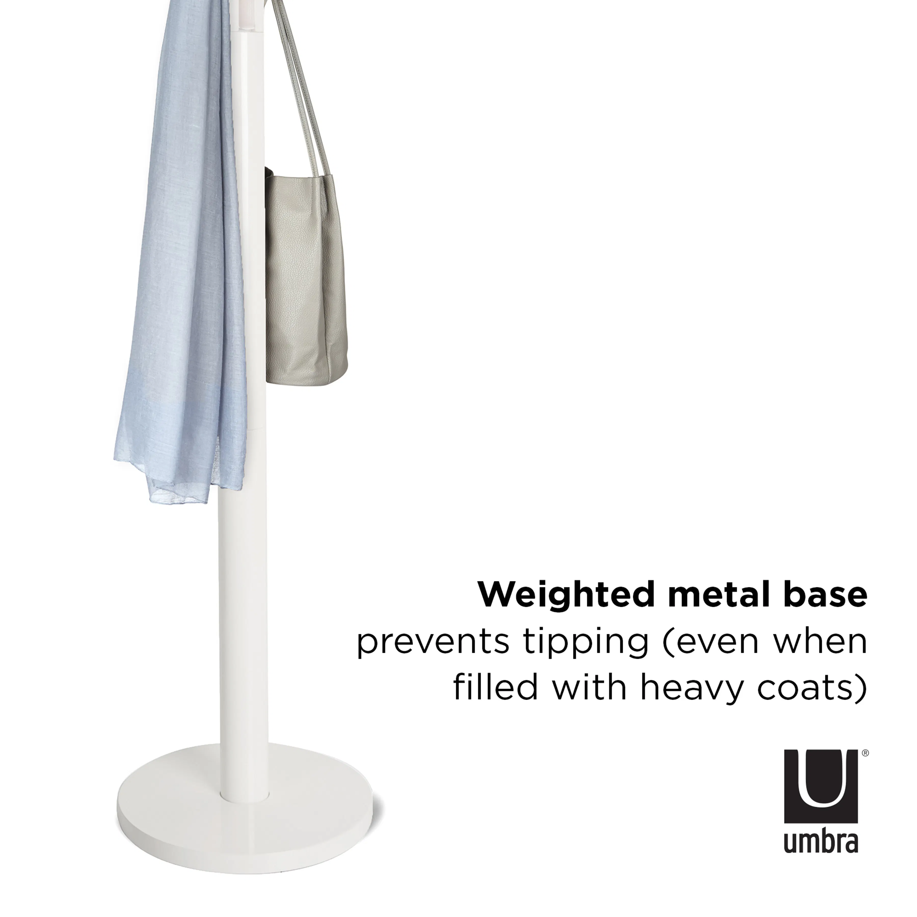 Flapper Coat Rack - White - 7