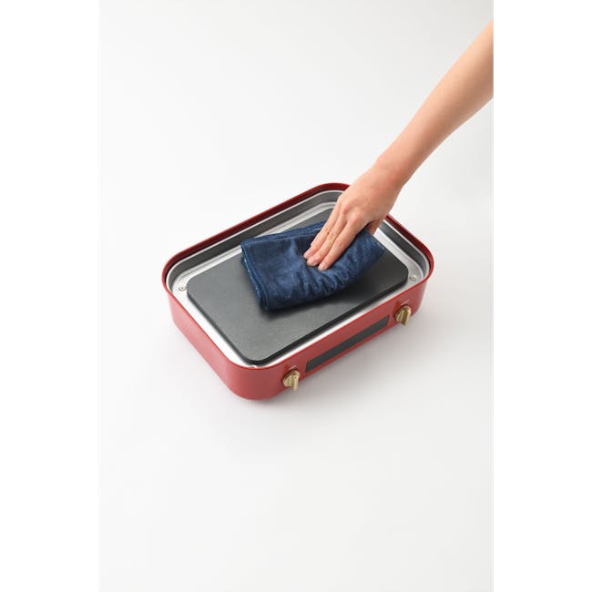 BRUNO Digital Hotplate - Red - 5