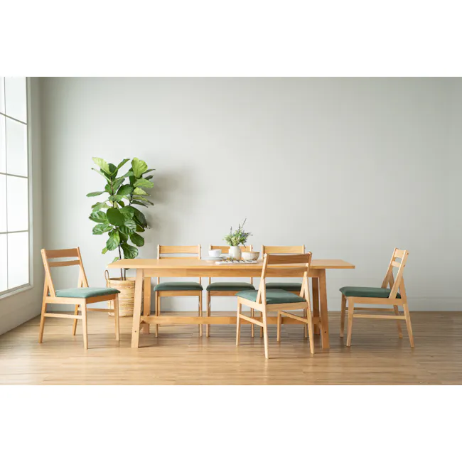 Haynes Dining Table 2.2m - Oak - 2