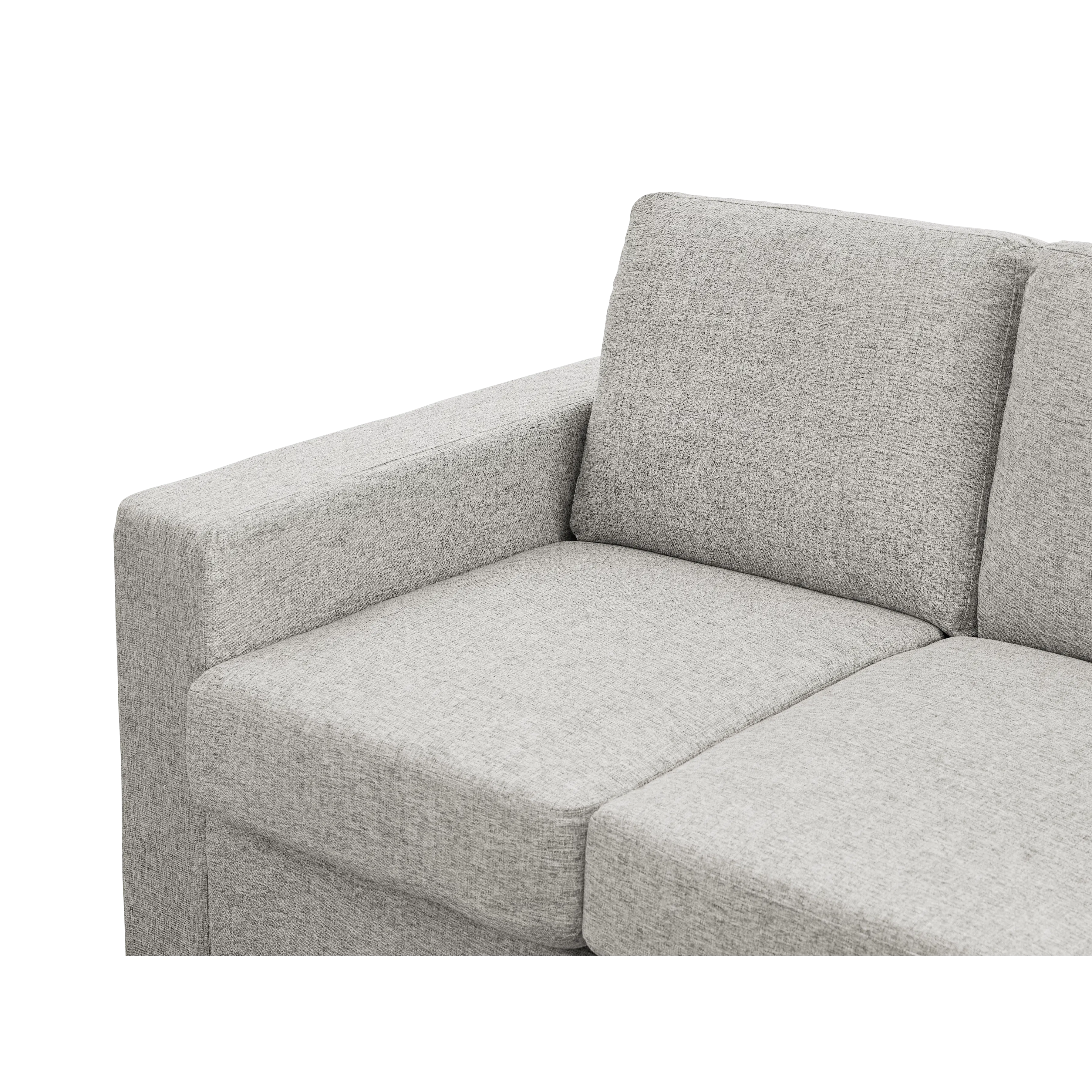 Hank L-Shaped Sofa - Sand - 7