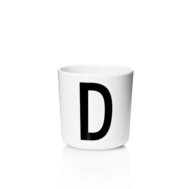 Personal Porcelain Cup (A-J) - White - 6