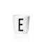 Personal Porcelain Cup (A-J) - White - 7