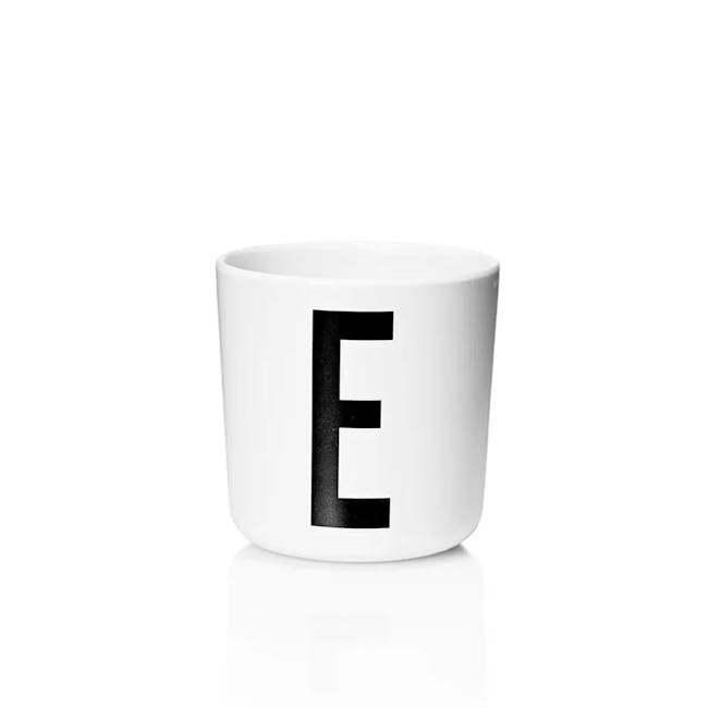 Personal Porcelain Cup (A-J) - White - 7