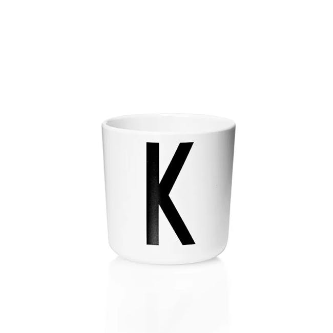 Personal Porcelain Cup (K-T) - White - 0