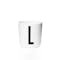 Personal Porcelain Cup (K-T) - White - 4