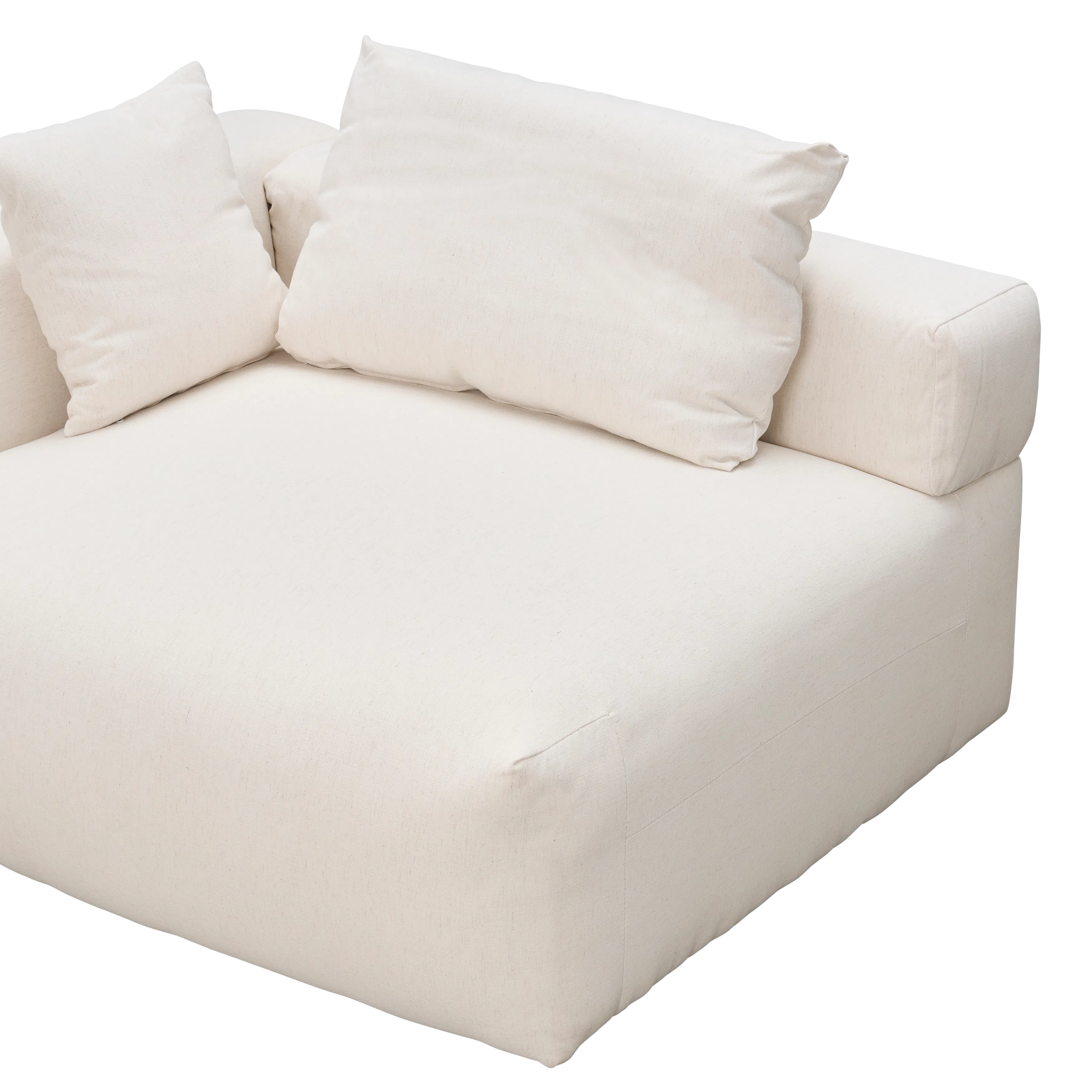 Blanca Right Arm Sofa Unit (Down Feathers) - 12