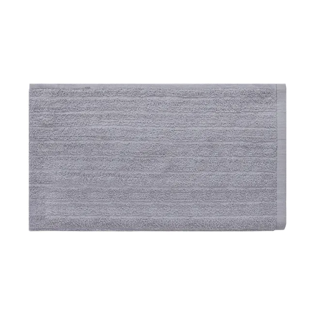 EVERYDAY 100% Cotton Hand Towel 70 x 40 cm - Liilac - 3 - Soft, textured rug with intricate patterns, Cozy, gray-toned