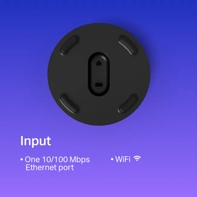 Sonos Sub Mini - Black - 7 - Dual Ethernet port for wired and wireless connectivity, High-speed data transfer capabilities