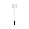 Alyssa Floor Lamp - Black, Brass