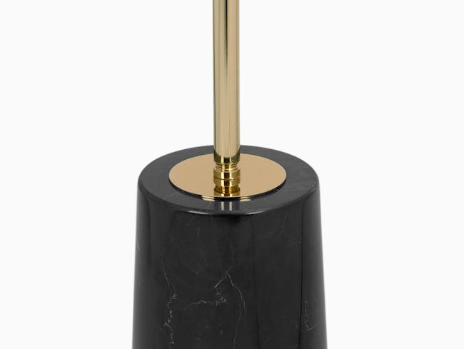 Alyssa Floor Lamp - Black, Brass - 4