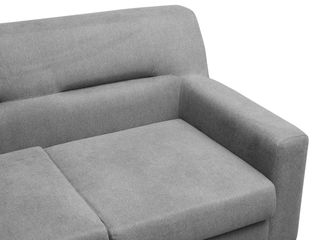 Damien 3 Seater Sofa - Heather Grey - 8