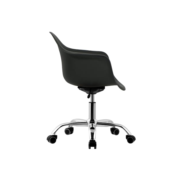 Lars Mid Back Office Chair - Black - 3
