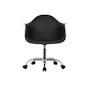 Lars Mid Back Office Chair - Black - 1