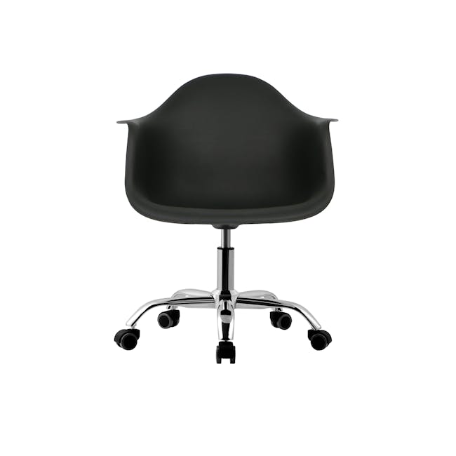 Lars Mid Back Office Chair - Black - 1