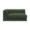 Abby Chaise Lounge Sofa - Olive