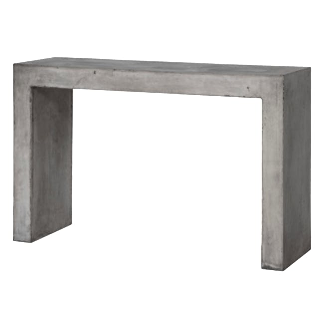 Ryland Concrete Console Table 1.4m - 0