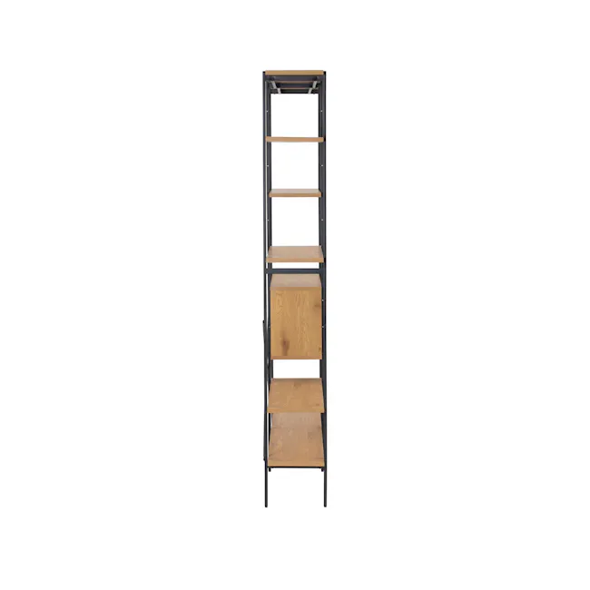 (As-is) Kreman Shelf - Black, Oak - 1 - 14