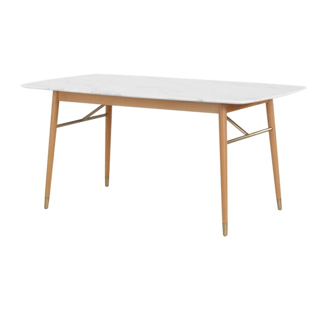 Hagen Marble Dining Table 1.6m - 0