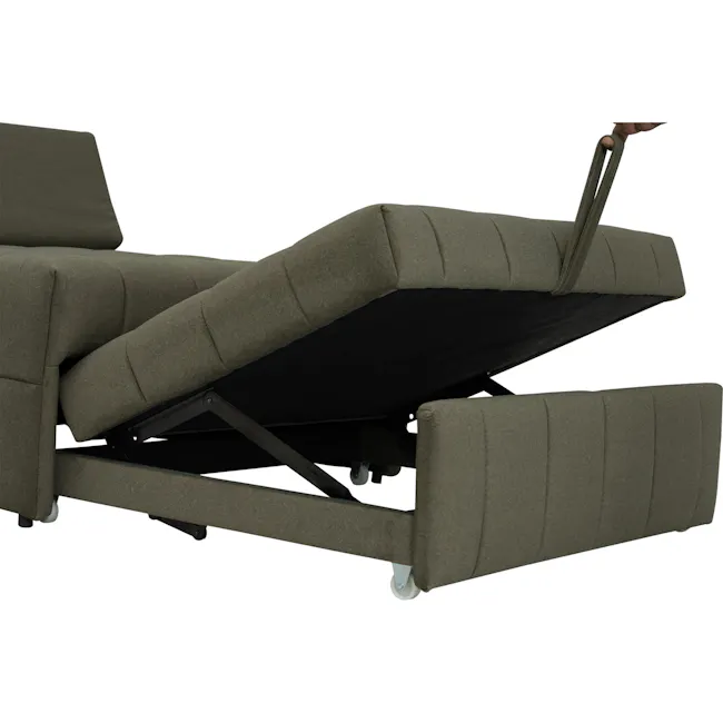 Montigo Sofa Bed - Dark Olive (Pet Friendly) - 4