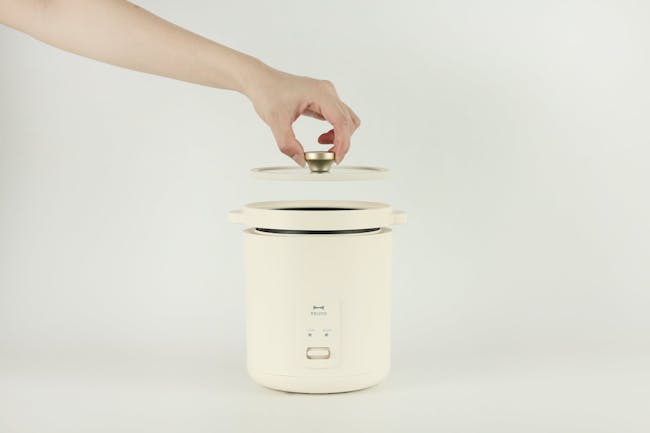 BRUNO Compact Rice Cooker - Ivory - 7