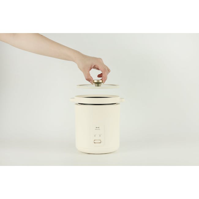 BRUNO Compact Rice Cooker - Ivory - 7