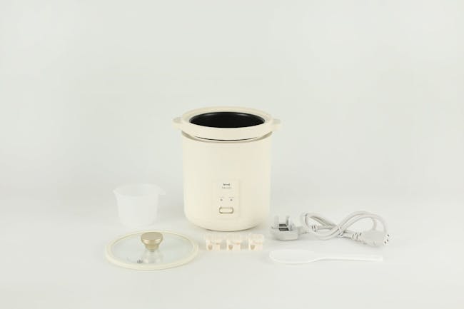 BRUNO Compact Rice Cooker - Ivory - 8