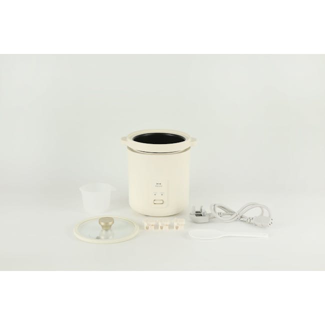 BRUNO Compact Rice Cooker - Ivory - 8