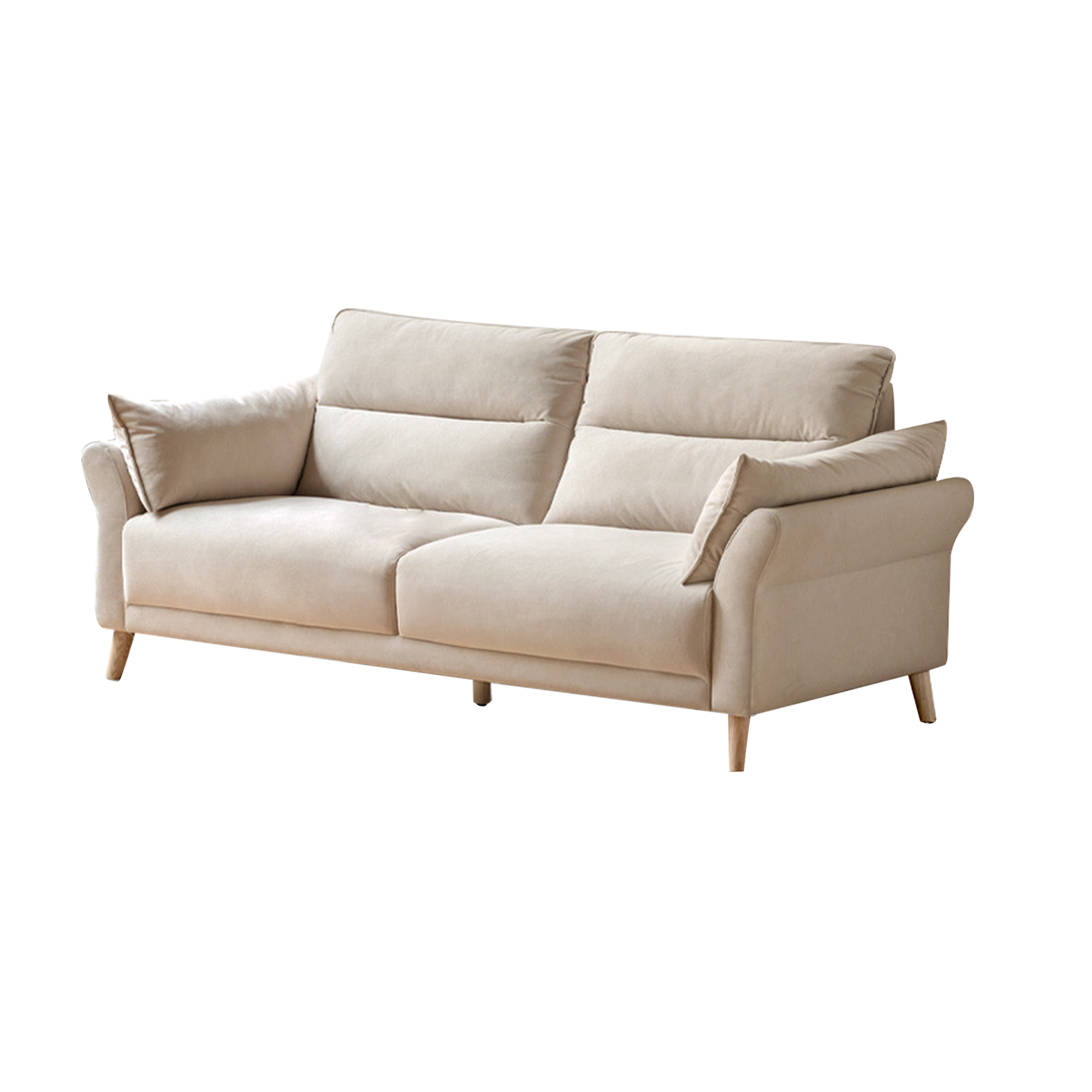 Gedelle 3 Seater Sofa - Milk Tea (Pet Friendly)