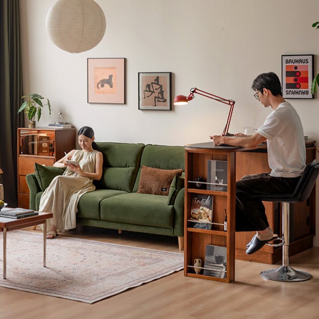 Gedelle 3 Seater Sofa - Milk Tea (Pet Friendly) - 6