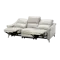 Strato 3 Seater Power Recliner Sofa - Beige (Top Grain Leather) - Zero Wall