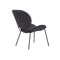 Ormer Lounge Chair - Matt Black, Titanium (Faux Leather) - 2