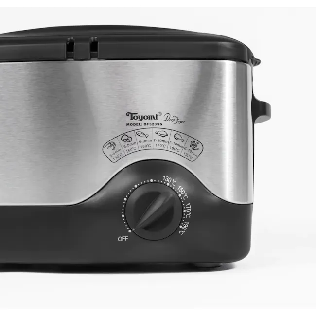 TOYOMI Deep Fryer with Stainless Steel Body 1.5L - DF 323SS - 3