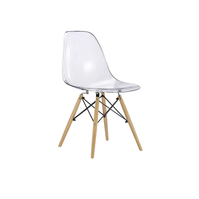 (As-is) Oslo Chair - Natural, Clear - 3 - 1
