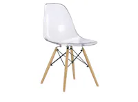 (As-is) Oslo Chair - Natural, Clear - 3