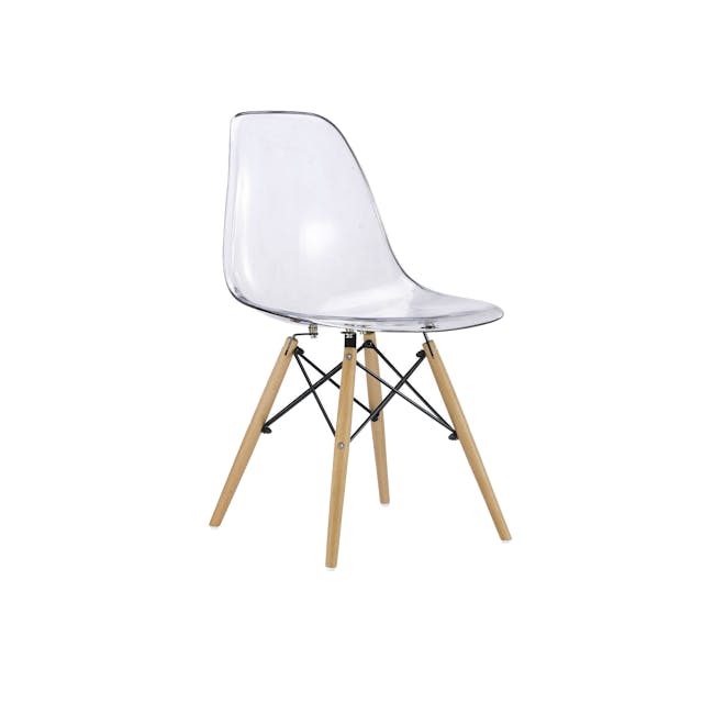 Oslo Chair - Natural, Clear - 0
