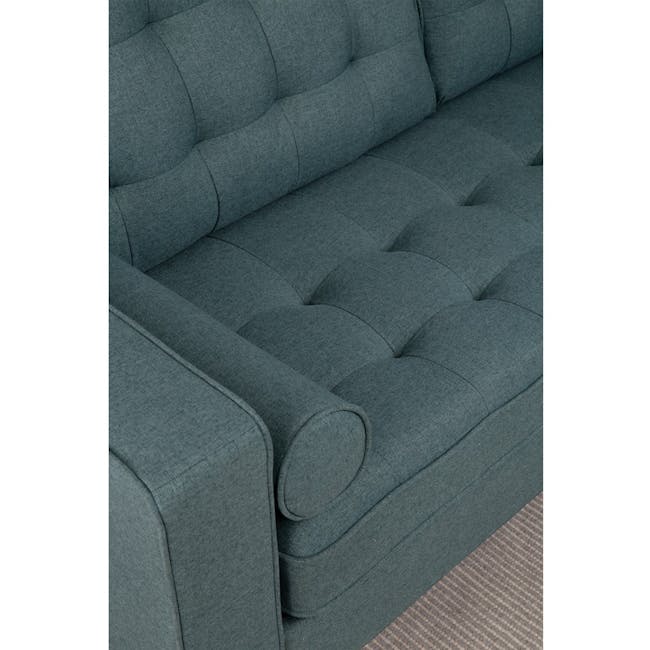 Royce 3 Seater Sofa - Nile Green (Fabric) - 18