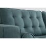 Royce 3 Seater Sofa - Nile Green (Fabric) - 7