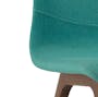 Bianca Dining Chair - Walnut, Emerald - 4