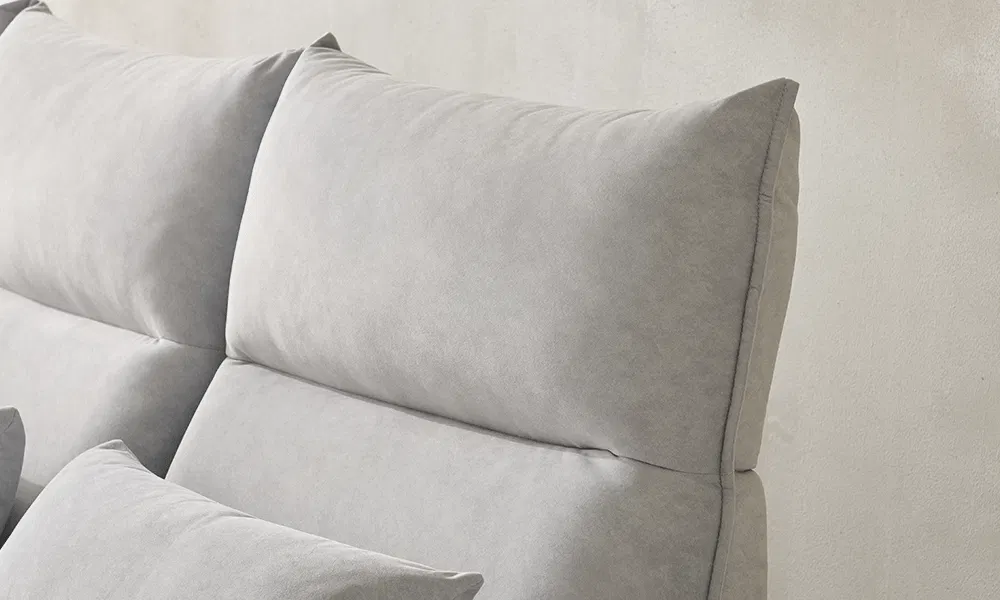 Cornell 3 Seater Adjustable Sofa - Cream (Pet Friendly) - 13