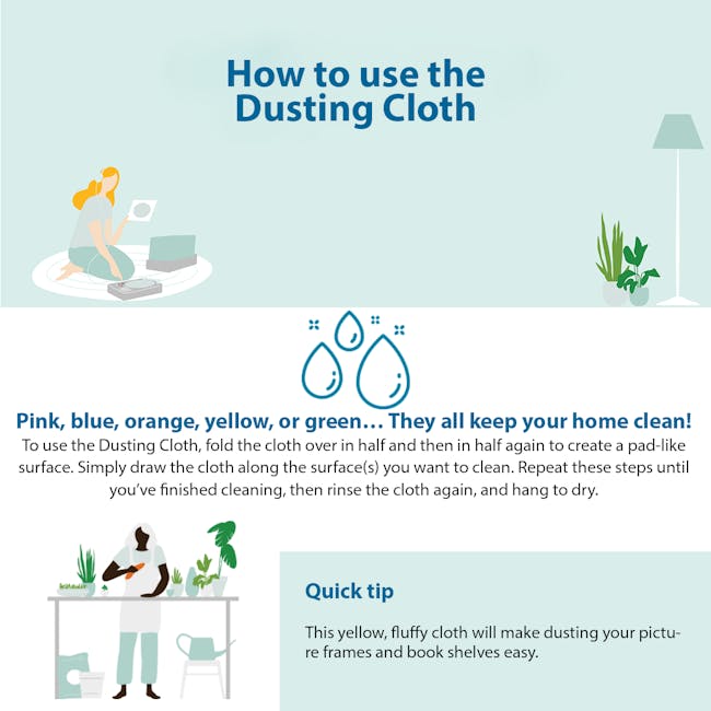 e-cloth Eco Duster Cloth Pack (Set of 2) - 5