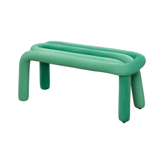 Pilo Bench 1m - Mint Green (Velvet) - 1