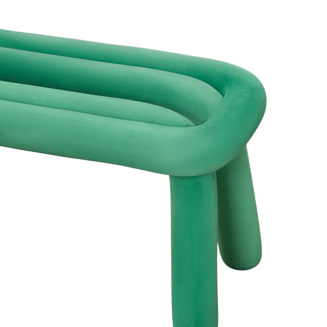 Pilo Bench 1m - Mint Green (Velvet) - 4