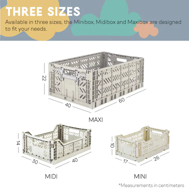 Aykasa Foldable Minibox - Milk Tea - 12