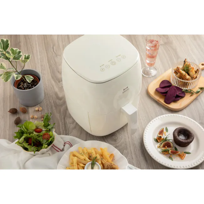 BRUNO 2.6L Air Fryer - Ivory, BRUNO Kitchen & Household Appliances BRUNO 2.6L Air Fryer - Ivory, BRUNO Kitchen & Household Appliances