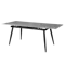 Syla Extendable Dining Table 1.3m-1.6m - Concrete Grey (Sintered Stone)