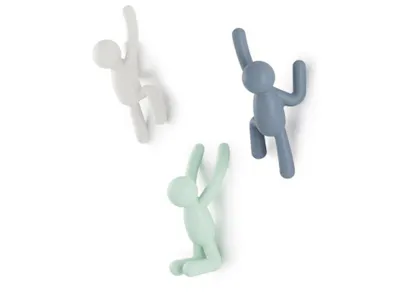 Buddy Wall Hook - Pastel (Set of 3)