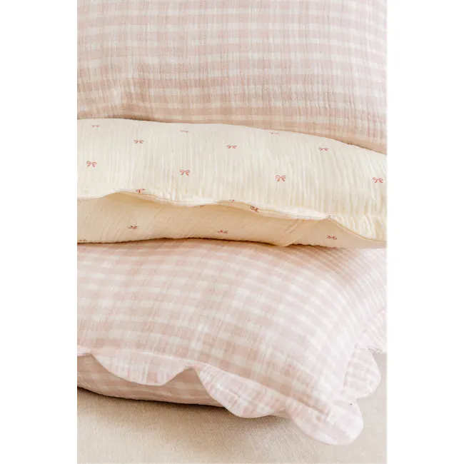 Soft Spot Soft Petal Cushion Covers (Set of 2) - Rosewater - 3