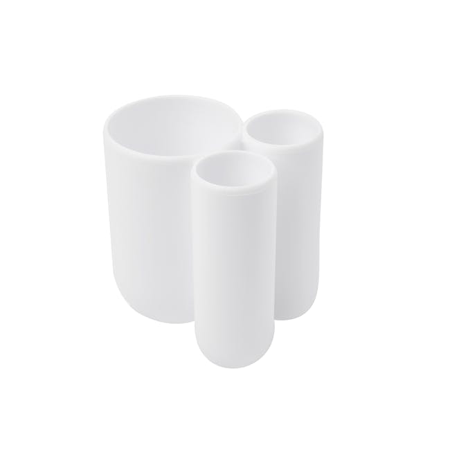 Touch Toothbrush Holder - White - 2