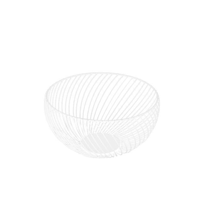 Rhea Wire Basket - White - 0