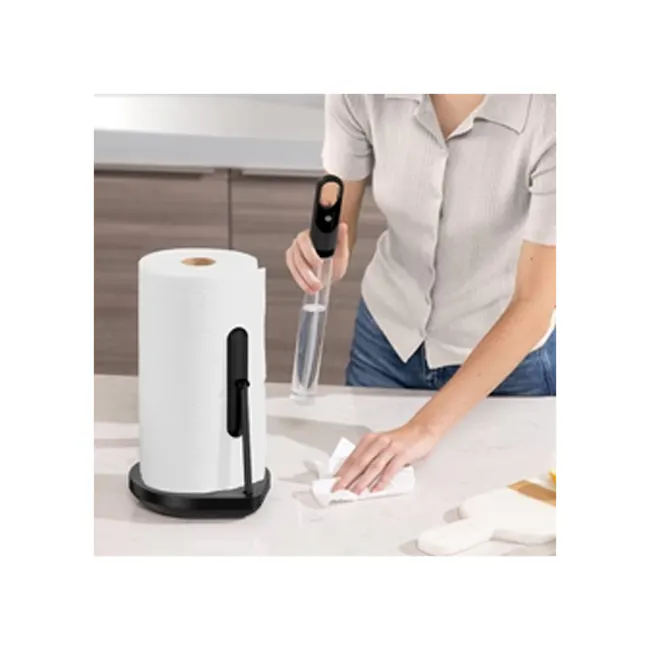 Simplehuman Tension Arm Paper Towel Holder with Pump - Black - 4